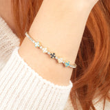 Multi Color Tennis Bracelet | Clover 14K Gold Jewelry